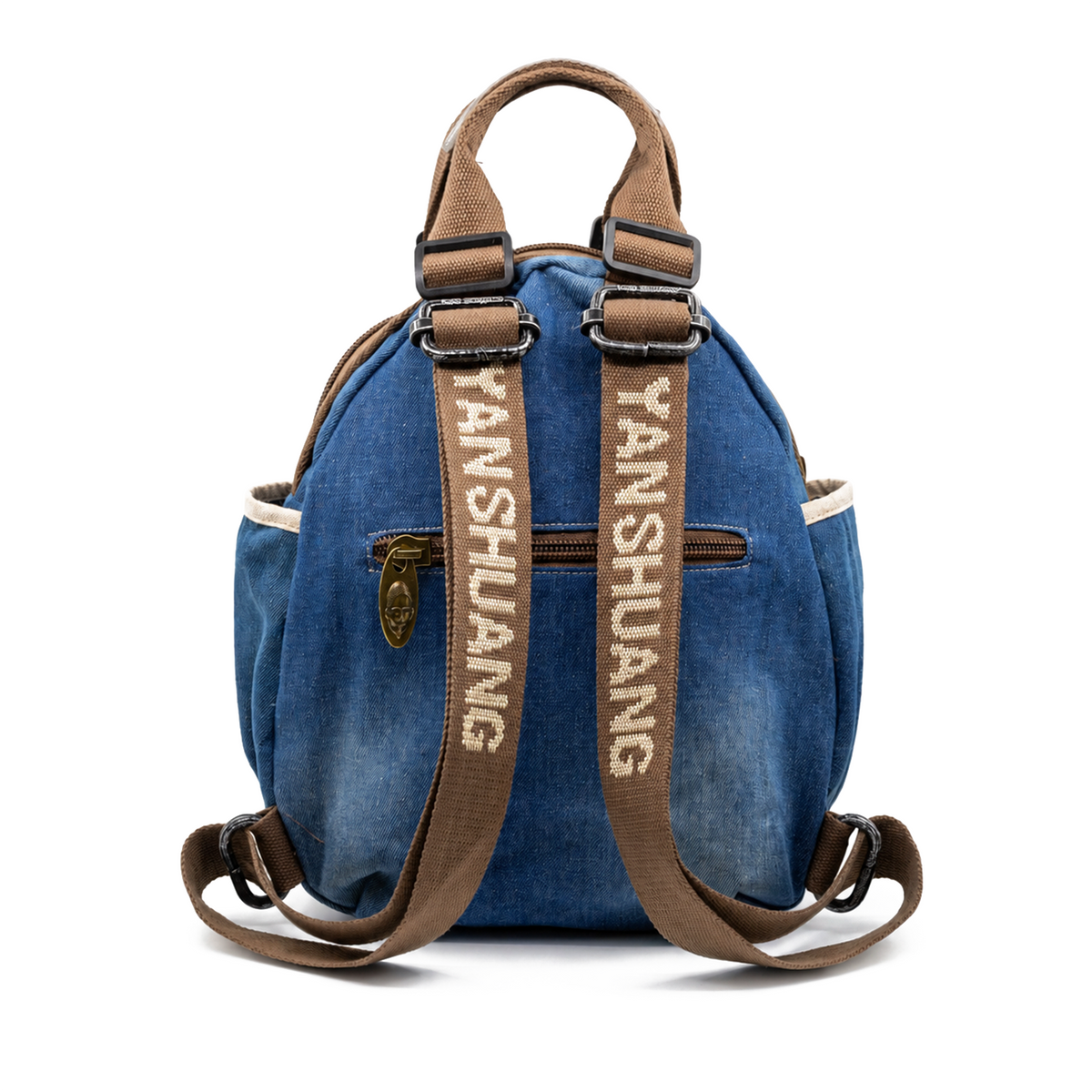YAN SHUANG Mochila Urbana Denim Lino