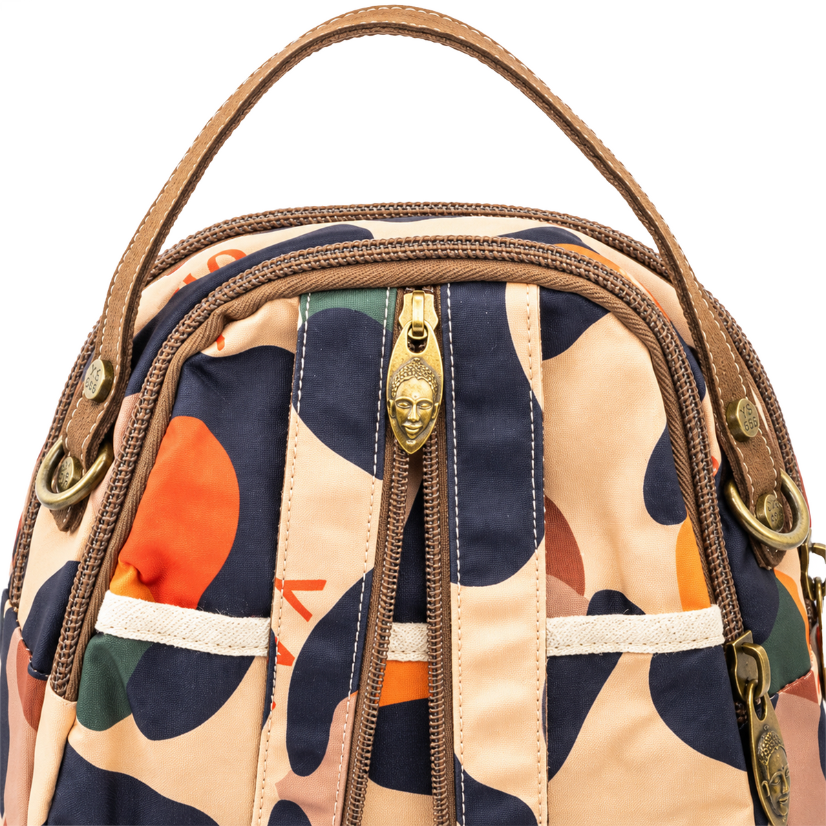 YAN SHUANG Mochila Convertible Leopardo De Color