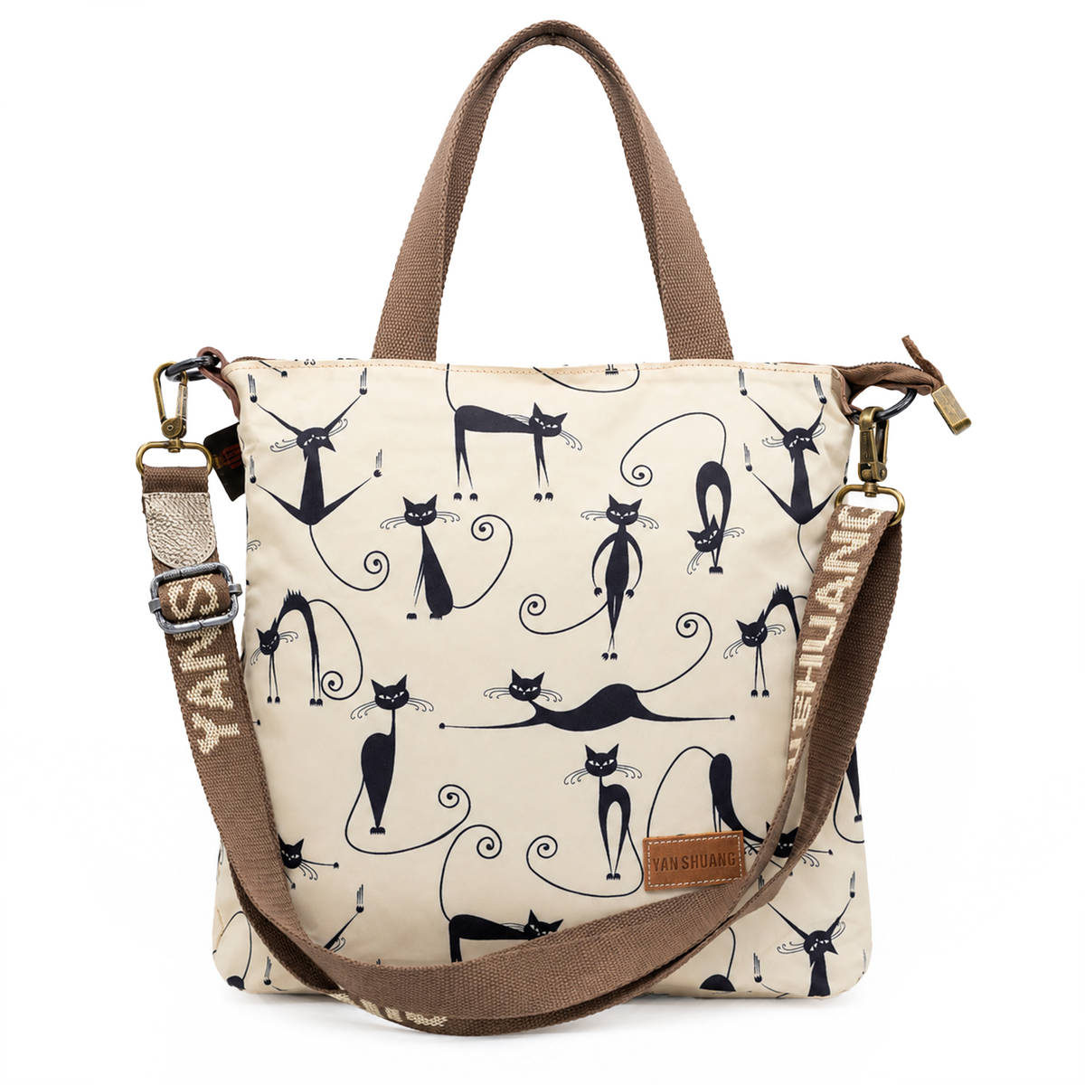 YAN SHUANG Bolso grande Michi Cat