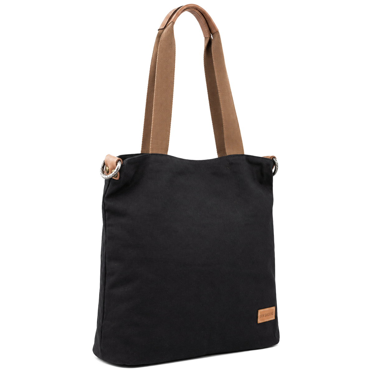 YAN SHUANG Bolso pequeño Algodón Negro