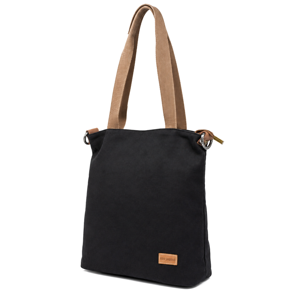 YAN SHUANG Bolso pequeño Algodón Negro