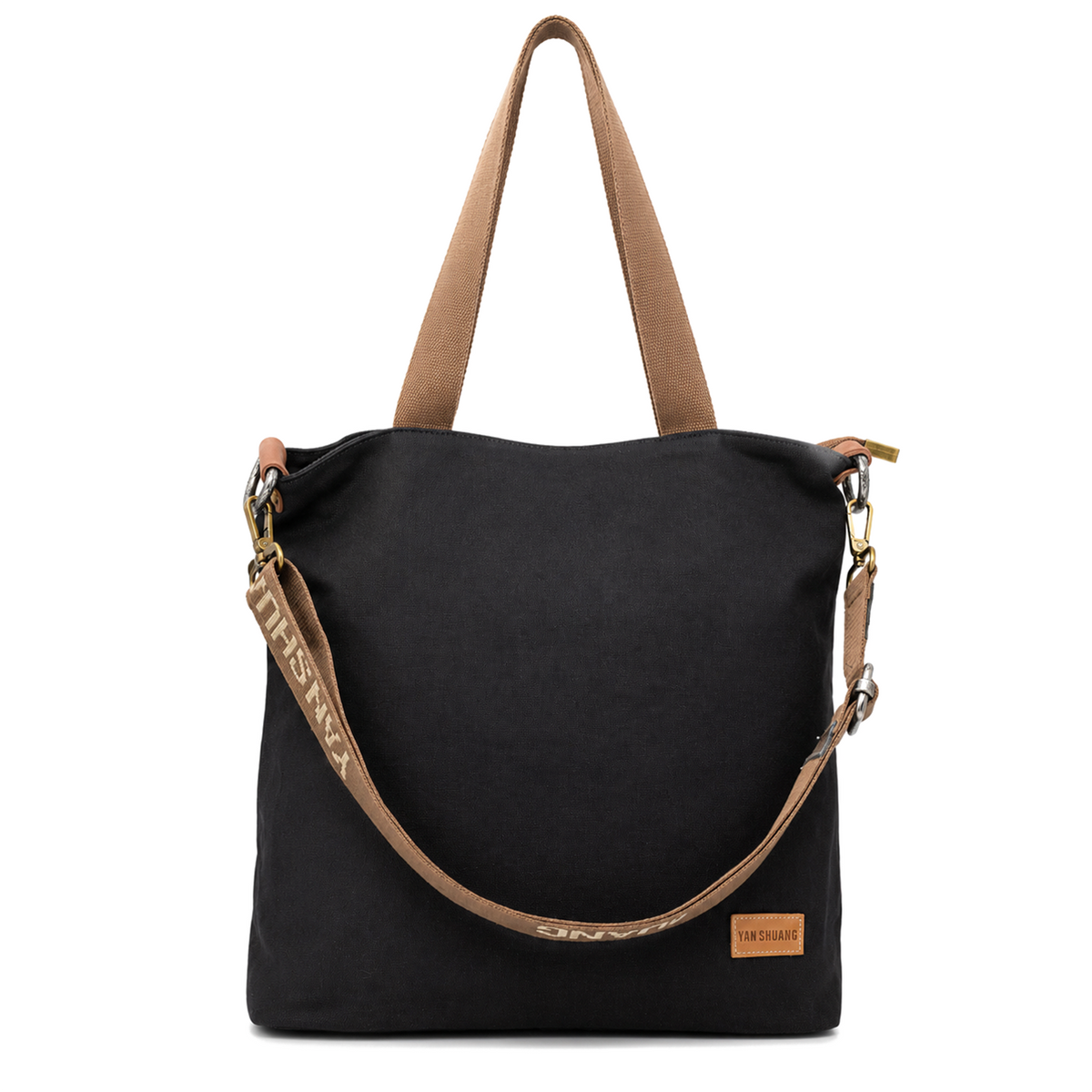 YAN SHUANG Bolso pequeño Algodón Negro