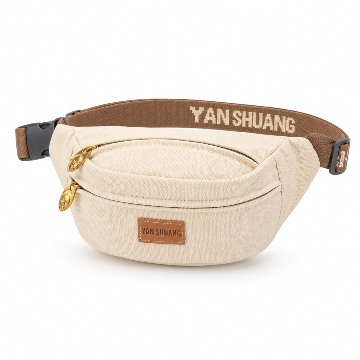 YAN SHUANG Riñonera Algodón Marfil
