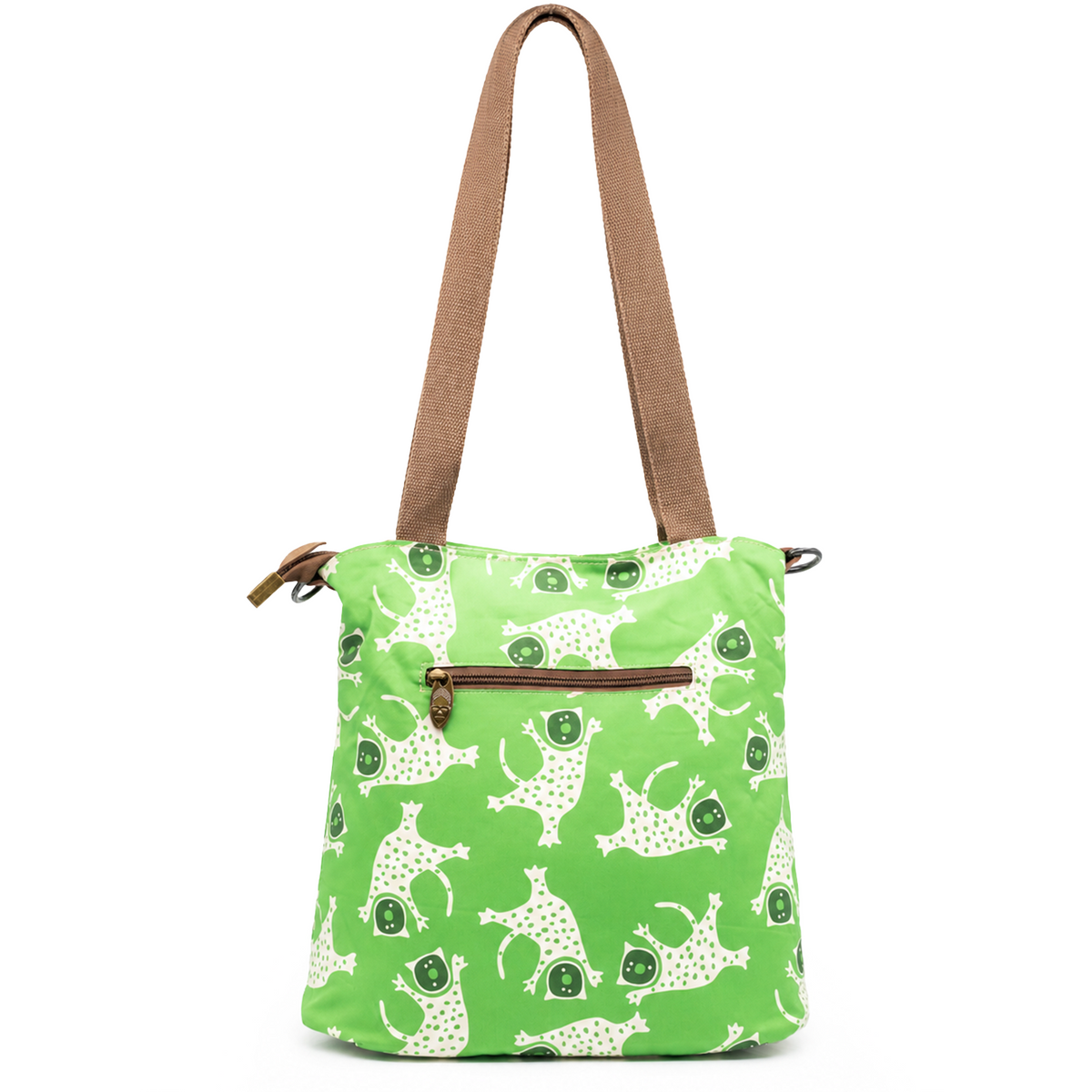 YAN SHUANG Bolso pequeño Green Leopard