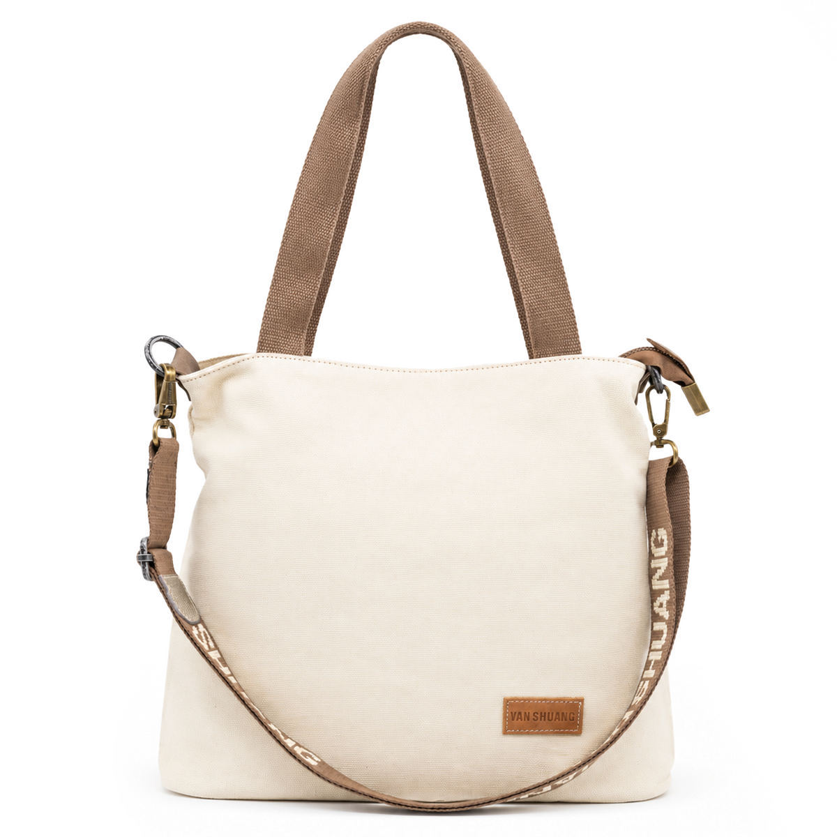 YAN SHUANG Bolso pequeño Algodón Marfil