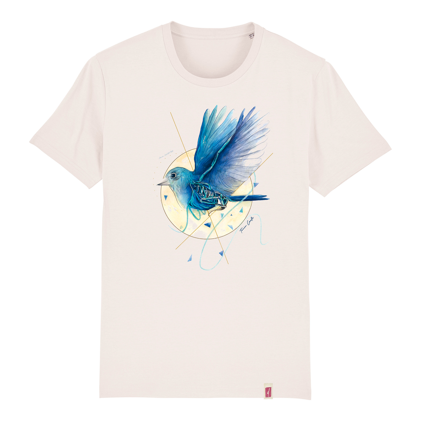 DUNNE BRAND Unisex Blue Finch T-Shirt