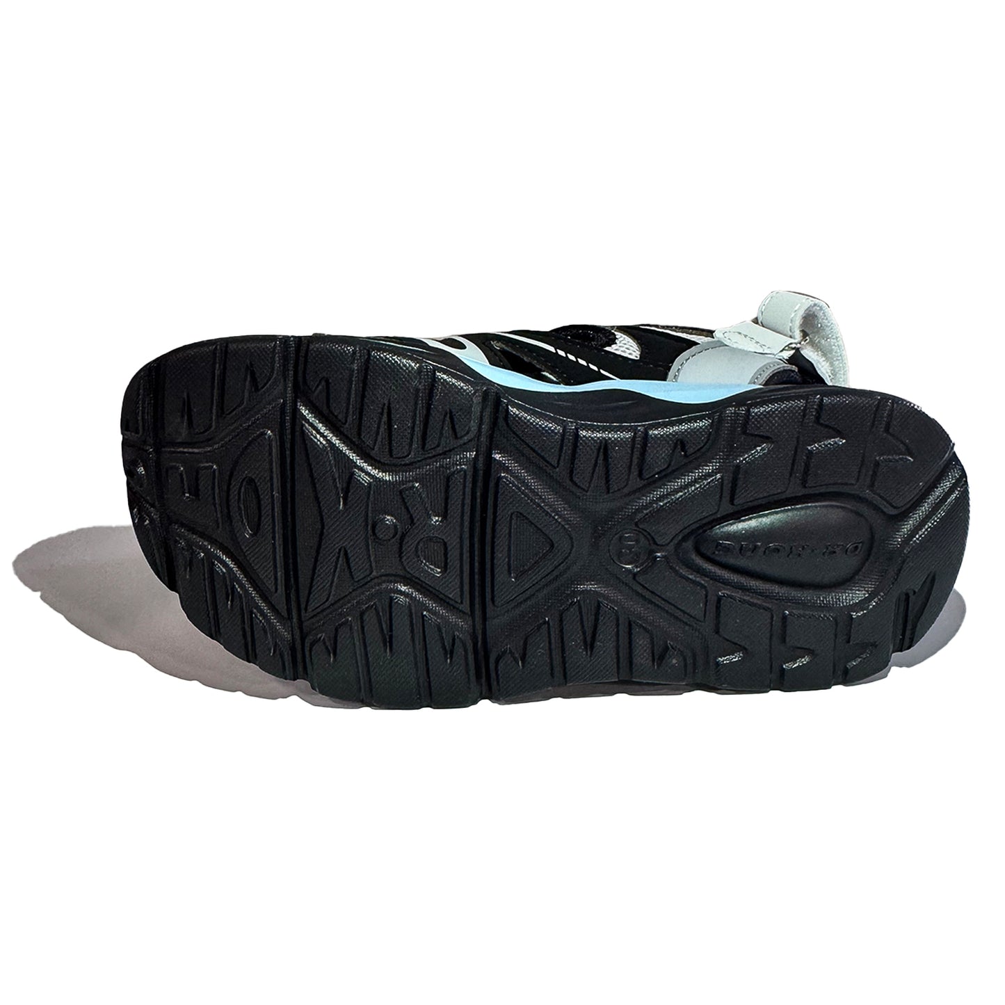 DR. KONG 922 BLACK BLUE SANDALS