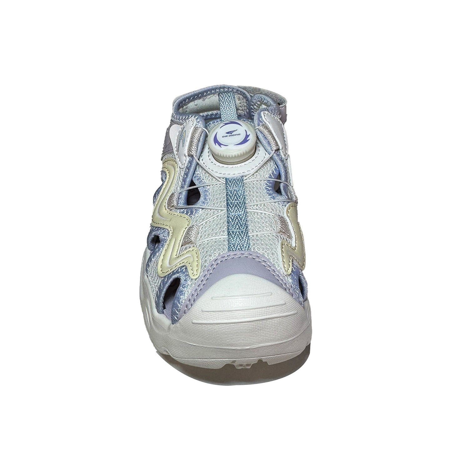 DR. KONG 940 BEIGE PURPLE SANDALS