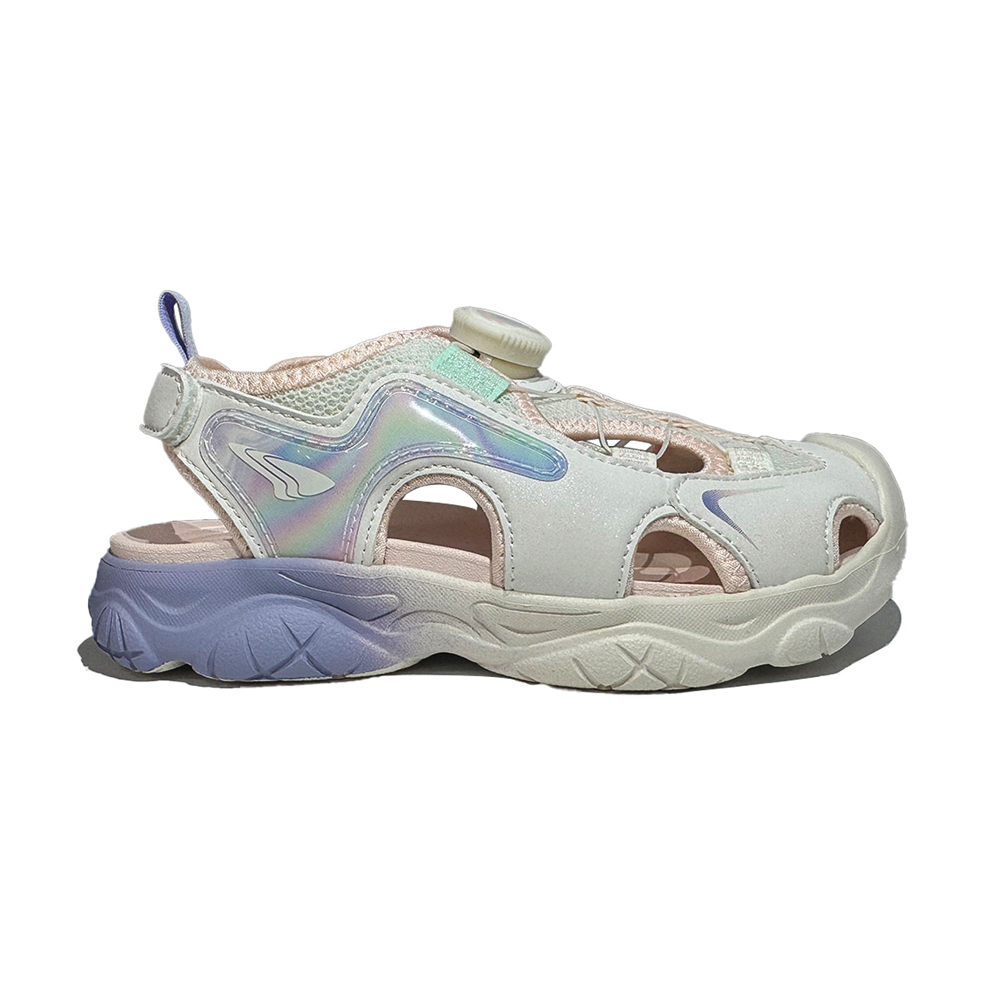 DR. KONG 969 WHITE PINK SANDALS