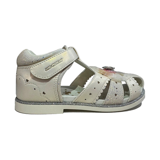 DR. KONG 1093 WHITE SANDALS