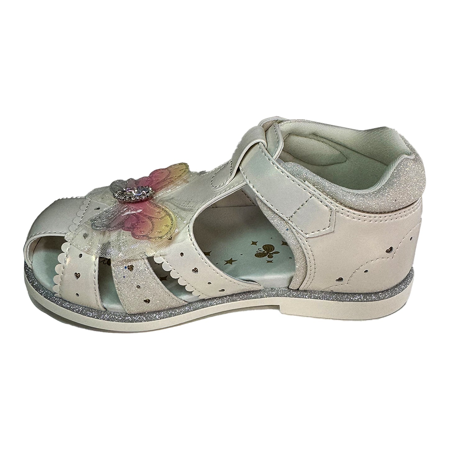 DR. KONG 1093 WHITE SANDALS