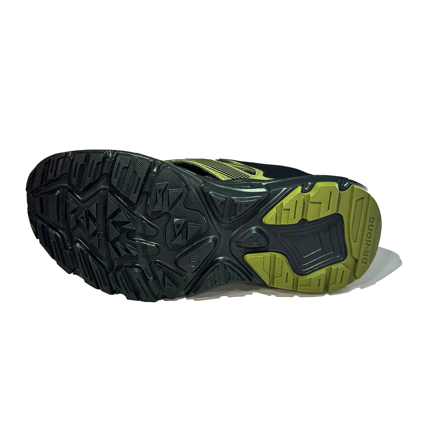 DR KONG 703 BLACK YELLOW SANDALS