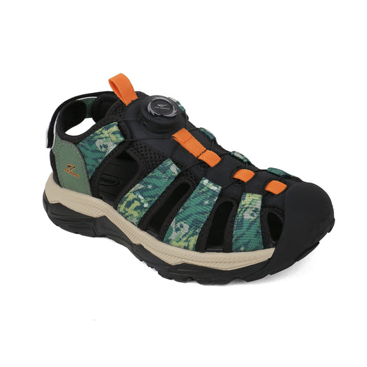 DR KONG 726 GREEN SANDALS