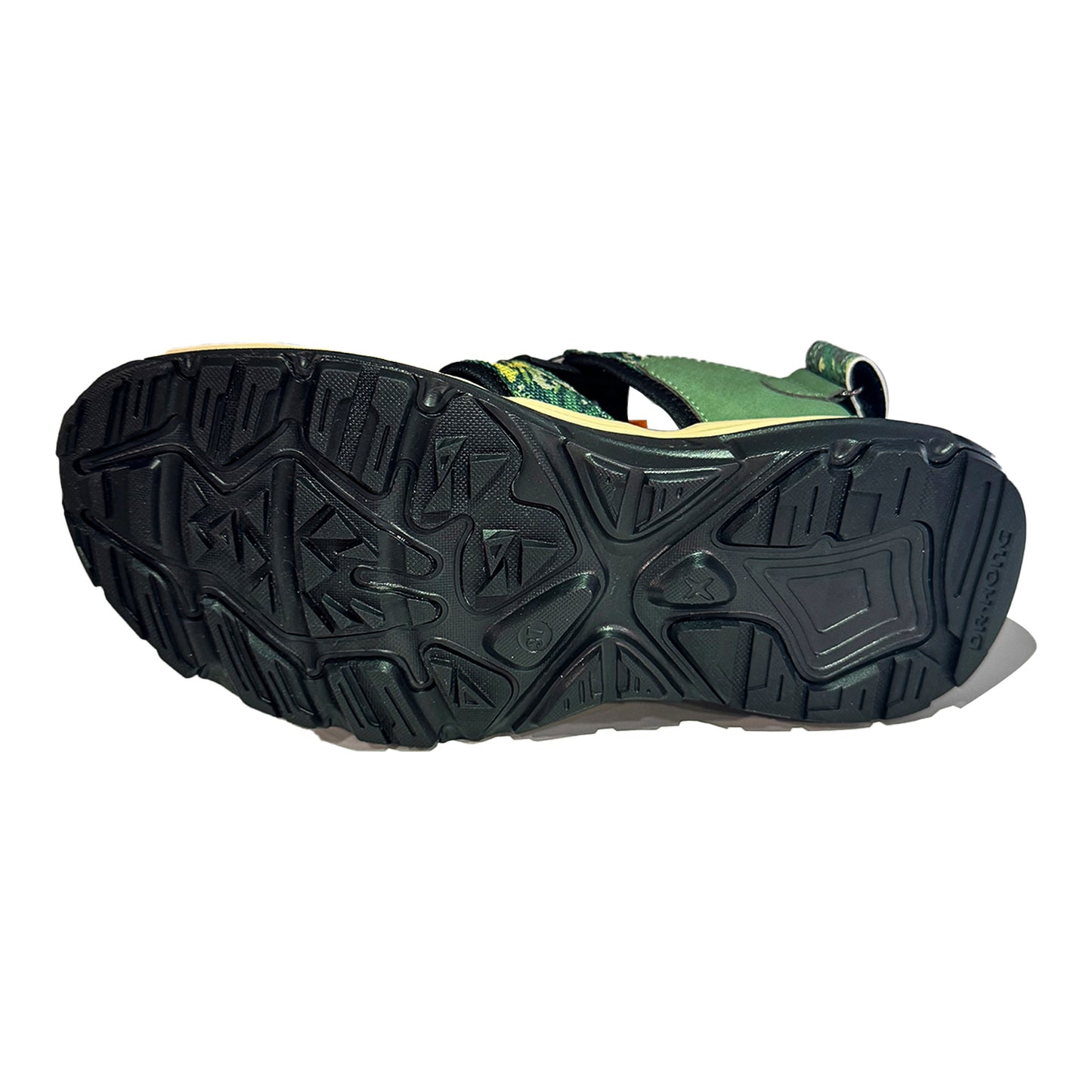 DR KONG 726 GREEN SANDALS