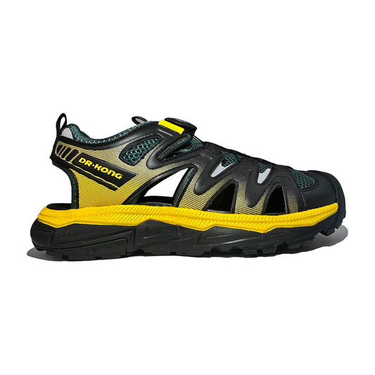 DR KONG 003 BLACK YELLOW SANDALIAS