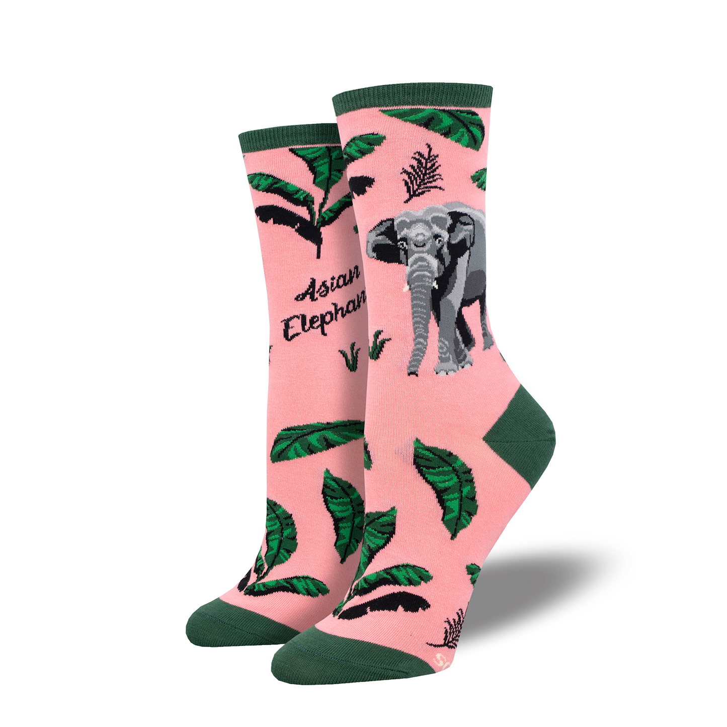 SOCKSMITH ELEPHANT PINK