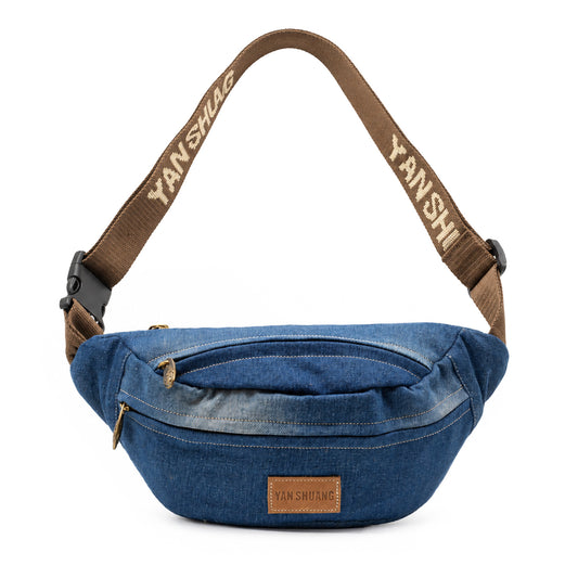 YAN SHUANG Denim Fanny Pack